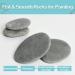 Simetufy 25 Pcs River Rocks for Painting - Flat & Smooth Painting Rocks - Hand Picked Natural Stones for Kids & Adults - Cheap Crafts Rocks - Buy Online on GoSupps.com