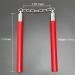 OWNALL Flexible Polyurethane Rubber Nunchucks for Adults | High Hardness & Elasticity with Steel Swivel Chain | Durable & Safe for Professionals - Red - Buy Online on GoSupps.com