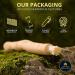 Sewak Al Noor Pack of 5 Miswak Sticks with Holder - Natural Flavored Chew Sticks for Teeth Whitening & Fresh Breath - Vacuum Sealed Oral Health Kit - Buy Online on GoSupps.com