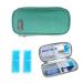 LengKe Insulin Travel Case Portable Medical Cooler Bag for Diabetes - Insulin Travel Case for Insulin Pen and Medication Diabetic Supplies with Protective Ice Pack (Green)