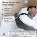 Zomaple Shoulder Surgery Pillow for Pain Relief | Soft Rotator Cuff Pillow for Comfort and Support | Healing Charcoal Grey - Buy Online on GoSupps.com