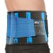 Medibrace back support belt Back bandage lumbar vortex support for the lower back with adjustable back belt and support struts for back pain Relief (112-129cm) 3x-large Persian blue 1