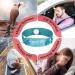 MEIYYJ Anti Sickness Travel Bands for Adults & Pregnant Women - Motion Sickness Relief (Small Size) - Green Leaf Pink Love - Buy Online on GoSupps.com