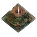 Orgone Pyramid Large Nephrite Crystal Energy Generator EMF Protection Meditation Healing