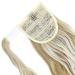 Felendy 18-24 Ponytail Extension Ash Blonde Mix Light Bleach Blonde 18 Inch Curly Drawstring Hairpiece for Women - Buy Online on GoSupps.com