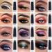 LOKFAR 3 PCS Eye-Shadow Stick Set - Waterproof Cream Eyeshadow Pencil Crayon with Sponge Brush for Eye Makeup - Buy Online on GoSupps.com