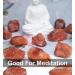 Crocon 1LB Carnelian Rough Bulk Natural Stone for Chakra Balancing and Crystal Healing - Good Luck Home Office Decor - Buy Online on GoSupps.com