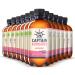 Gutsy Captain Kombucha - Raw Vegan Raspberry Kombucha Tea | 12x400ml | Unpasteurized with Lively Cultures | International Shipping - Buy Online on GoSupps.com