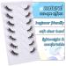 Natural Look 3D Cat Eye Wispy 15MM Mink Half Lashes - 7 Pairs Pack - Buy Online on GoSupps.com