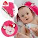 Fehn Baby Bath Towel Poncho - Cotton Children's Towel & Llama Washcloth Bundle - Ideal for Infants & Toddlers - Buy Online on GoSupps.com