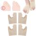 Day & Night Hallux Valgus Corrector - 2 Pairs Elastic Toe Separator for Bunion Correction - Foot Care Sleeve (Size Small) - Buy Online on GoSupps.com