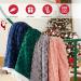 Inhand Sherpa Throw Blanket Twin Size 65x90 - Forest Green Cozy Reversible Fleece Blanket for Couch, Sofa, Bed - Soft and Warm Sherpa Fleece Throw - Plush Lap Blanket - Buy Online on GoSupps.com