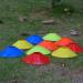 TIANOR 10 Pack Disc Cones Set for Agility Training - 5 Colors (Red, Orange, Yellow, Green, Blue) - Buy Online on GoSupps.com