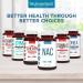 NAC Supplement 1000mg - Antioxidant Support for Liver Health & Detox - Boosts Lung & Immune Health - 120 Vegetable Capsules - Buy Online on GoSupps.com