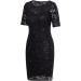 Buy VIJIV Women's Vintage 1920s Gatsby Sequin Beaded Lace Cocktail Dress - L/UK14-16/EU42-44 - Black | International Shipping Available - Buy Online on GoSupps.com