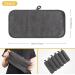 KinHwa Microfibre Face Cloth 6 Pack - Makeup Remover Flannel Cloth 15x30cm - Washable & Ultra Soft Cleansing Cloths - Dark Grey - 6 Count - Buy Online on GoSupps.com