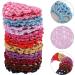 Lurrose 20pcs Colorful Crochet Snood Hair Net Set for Women - Bun Cover Hair Accessories for Ballet, Dance, Skating - Buy Online on GoSupps.com
