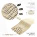 Platinum Blonde Clip in Hair Extensions Real Human Hair 70G 100% Remy Human Hair Extensions Straight 7pcs 16clips for Women(22 Inch #60) 22inch #60 Platinum Blonde - Buy Online on GoSupps.com