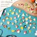 Mushroom Frog Enamel Pins Set - 50 Pcs | Cute Cartoon Lapel Badge | Kawaii Backpack Pins | Funny Mushroom Gifts for Bags, Clothes, Caps - Buy Online on GoSupps.com