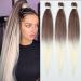 Easy braid anticipated S braids 20 inch 3-packs hair for braid KanCalon Braided hair art hair for braiding braids extensions hair extensions (20 inch 30-613#) 50.8cm-20 inches (3 Series Pack) 30-613#