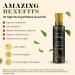 HighAtlas Black Seed Oil 250ML - Cold Pressed Organic Liquid with 2% Thymoquinone for Immune Support & Joint Health - Buy Online on GoSupps.com
