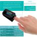 Medicinalis Finger Pulse Oximeter - Accurate SPO2 Heart Rate & PI Measurement | Pain-Free Application in Black - Ship Internationally - Buy Online on GoSupps.com