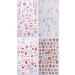 3D Christmas Nail Stickers 4 Sheets 5D Self-Adhesive Embossed Nail Decal Snowflake Tree Nail Art Decoration Design Supplies - Buy Online on GoSupps.com