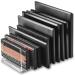 byAlegory Acrylic Makeup Eyeshadow Palette Organizer with Removable Dividers - 10 Space Vanity Desk Storage - Clear | Fits All Palette Sizes - Pack of 1 - Buy Online on GoSupps.com