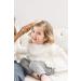 Ullabelle 4 Piece Wooden Baby Hair Brush and Comb Set - Soft Goat Hair - Prevents Cradle Cap - Pink - Registry Gift - Buy Online on GoSupps.com