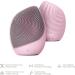 Geske SmartAppGuided Sonic Facial Brush 5 in 1 - Electric Silicone Cleaning & Massager in Pink | Professional Facial Care Device for Radiant Skin - Buy Online on GoSupps.com
