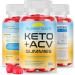Alapor Sunny Days Keto ACV Gummies - 30 Days Supply of New Sunny Day Plus Apple Cider Vinegar Gummys - Buy Online on GoSupps.com