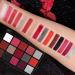 UCANBE Red Eyeshadow Palette | 15 Pigmented Colors for Halloween & Party Makeup | Shimmer Matte & Glitter Eye Shadow Kit - Buy Online on GoSupps.com