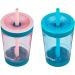 Contigo Kids 14oz Tumbler 2-Pack, Spill-Proof with Straw, BPA-Free, Dishwasher Safe, Fits Most Cup Holders - Strawberry Cream & Blue Raspberry - Buy Online on GoSupps.com