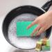 10pc Heavy Duty Scrub Pad Sponge Dishwasher No-Scratch Green Reusable Household Scrub Pad for Kitchen and Dishwasher Cleaning Tools - Buy Online on GoSupps.com
