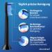 8er Demirdtal Medium Replacement Brush Heads for Philips Sonicare ProResults - Daily Precise Cleaning - HX6018B (Black) - Buy Online on GoSupps.com