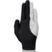 Fortuna Billiard Glove - Classic Black Left Hand Small with Strap - Buy Online on GoSupps.com