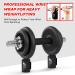 IPOW Professional Stiff Wrist Wraps for Weightlifting 2 Pack - Gym Wrist Straps for Men & Women - Support Brace for Bench Press Deadlift - Black - Buy Online on GoSupps.com