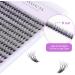 240pcs 40D 0.07 D Curl Cluster Eyelash Extensions 11mm - Soft Individual Lashes for DIY Eyelash Extension at Home - Buy Online on GoSupps.com
