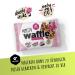 New Recipe - Go Fitness 50g High Protein Raspberry Waffles (12 Pieces) | Delicious Freshly Baked Healthy Snacks | 12g Protein Low Carb Muscle Building Treats - Buy Online on GoSupps.com