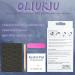 OLIUKJU French Tips Press on Toenails - Black and Nude Square Fake Nails with Flower Design - 24Pcs - Buy Online on GoSupps.com