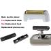 Cosyonall Pro Shaver Replacement Foil and Cutters compatible with"andis #17150 shaver foil replacement" Golden - Buy Online on GoSupps.com
