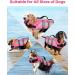 Petbank Life Jacket for Dogs - Adjustable Swimming Vest with Reflector Stripes - Buoyant Dog Protection Suit for Small Medium & Large Dogs - XL Pink - Buy Online on GoSupps.com