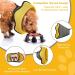 BONTHEE Soft Dog Cone Alternative After Surgery Dog Cone Collar for Small Dogs Adjustable Dog Recovery Collars for Pet Lightweight E-Collars for Dogs Elizabethan Collar for Dogs Stop Licking(XL) S Yellow - Buy Online on GoSupps.com