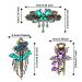 Women's Retro Vintage Metal French Barrette Hair Clips Set - 3 Pieces (Style A) - Buy Online on GoSupps.com