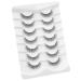 3D Clear Band Cat Eye False Eyelashes - Natural Look Wispy & Reusable - 7 Pairs Happy Heartbeat (No.201) - Buy Online on GoSupps.com