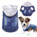 SILD Pet Clothes Dog Jeans Jacket Cool Blue Denim Coat Small Medium Dogs Lapel Vests Classic Hoodies Puppy Blue Vintage Washed Clothes XS Grey
