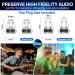 High Fidelity Concert Ear Plugs - Reusable Musicians Earplugs for Festivals DJs & Nightclubs - 24dB Noise Reduction (2 Pairs) - Black - Buy Online on GoSupps.com