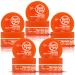 RedOne Coiffage Aqua Wax Orange 150 ml | Edge Control | Ultra Hold | Gel Wax | Hair Wax for Men and Women | Melon Scent | Maximum Control | Pack of 5