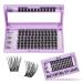 Eyelashes Extensions 84 PCs Z08 B&C Individual eyelashes DIY LASH clusters for beginners reusable eyelash bush single eyelashes for eyelash extensions at home lashes eyelashes extension (Z08 D-12 mm) D-12mm-z08
