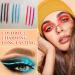 WENJLYJ 12Pcs Colorful Eyeliner pen Eye Shadow Pencil Set Lip Liner Kit Automatic Telescopic Gel Matte Professional Waterproof Pen Smudge Eyeliner Pen Eye Makeup Suitable For Women - Buy Online on GoSupps.com